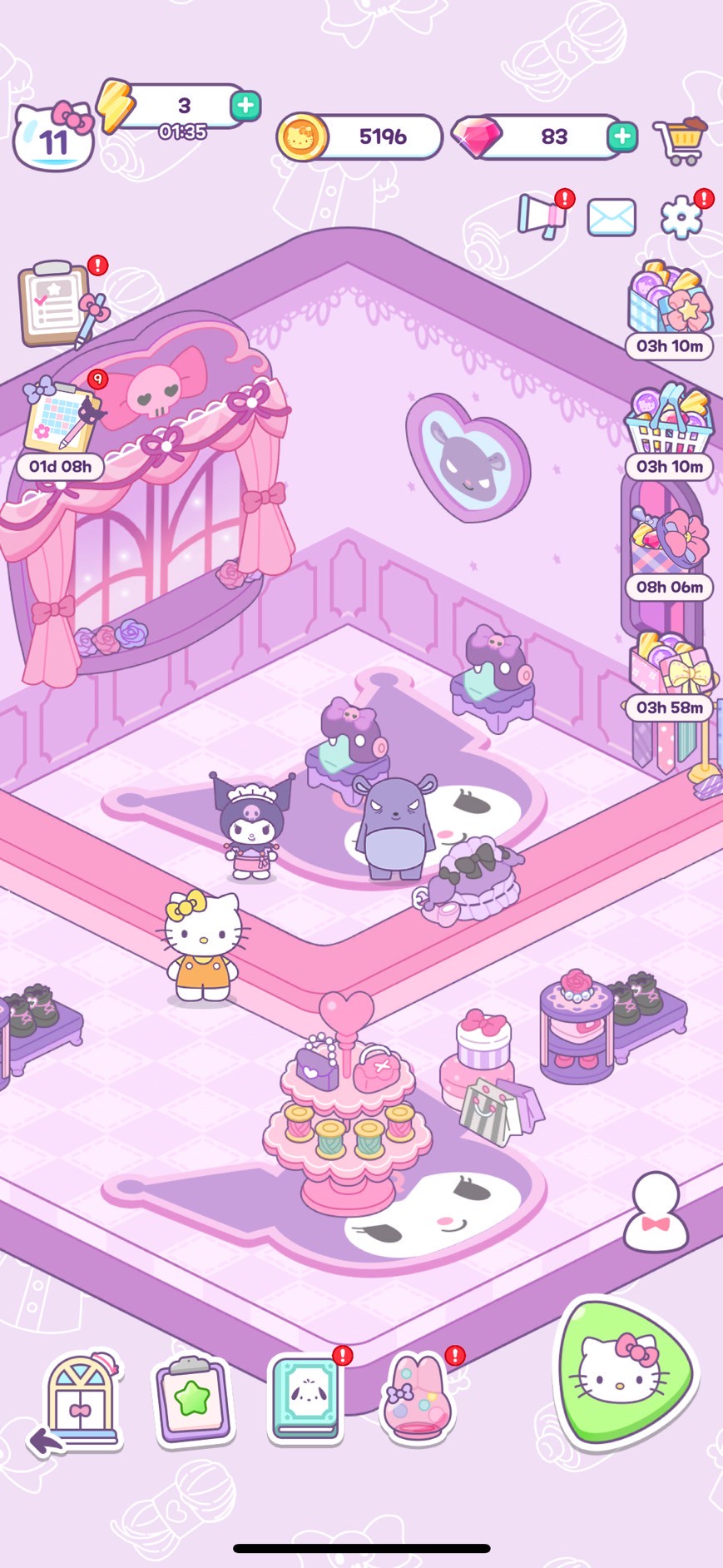 ハローキティ：マイドリームストア デコ