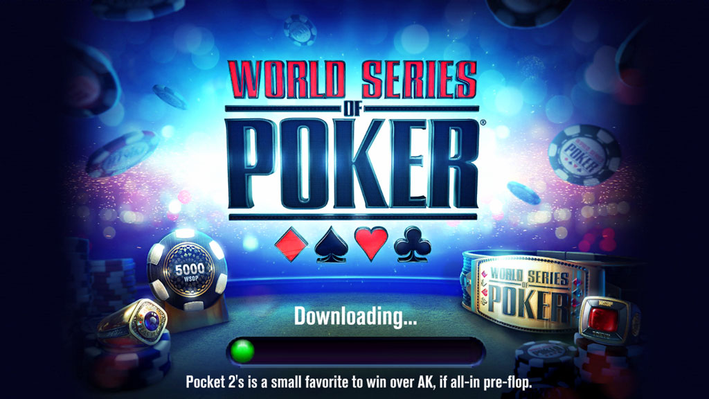 WSOP 起動周りの画面例